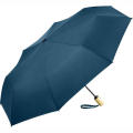 Automatic Eco Renewable Recycled Plastic RPET Umbrella with Bamboo Handle